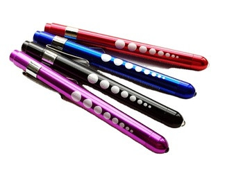 LEIDENE van de de Legeringsverpleegster van het pen de lichte Medische Aluminium Artsenpen van Penlight met licht