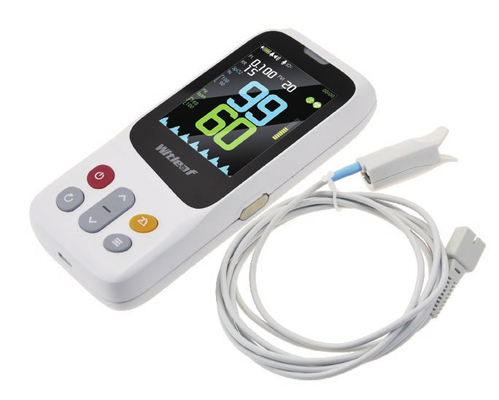 5v pediatrische Handbediende Draagbare de Gezondheidszorgmedische uitrustingen van Impulsoximeter