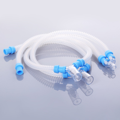 Silicone de Anesthesiemachine 1.6m 1.8m van de Ademhalingskring voor Volwassene en Kinderen