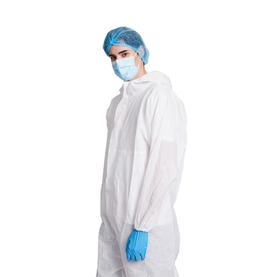 Niet-steriele 180cm Beschikbare PPE Kit Protective Clothing PE