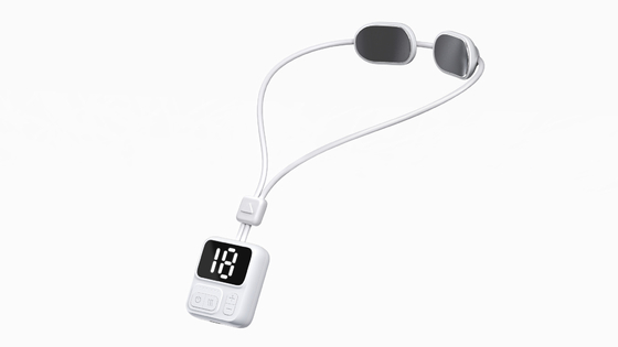 Aoolif1200mah Slimme Hals Massager Draagbaar Mini Electric Relief Pain